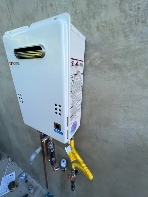 Tankless water heater installation for Southwest Lakes homes