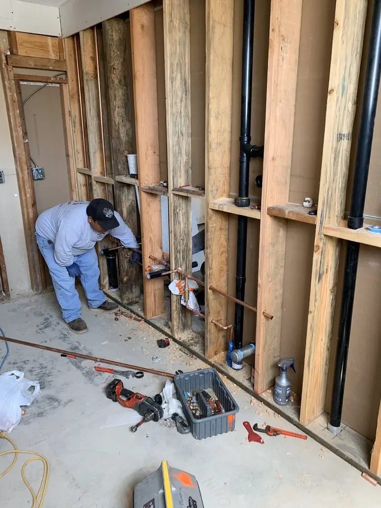 Commercial rough-in plumbing for Gas Line Repair in Southwest Lakes